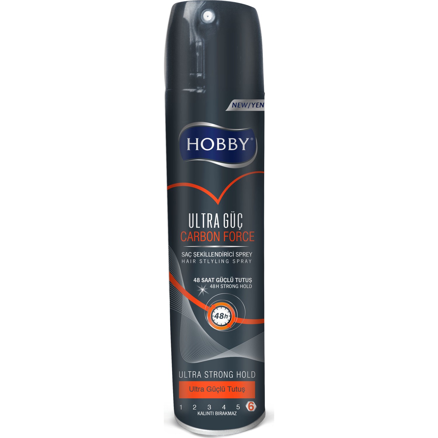 HOBBY SAÇ SPREYİ 250ml CARBON-ULTRA GÜÇLÜ