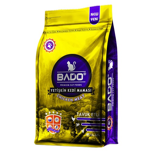 BADO KEDİ MAMASI TAVUKLU YETİŞKİN 1,5 KG