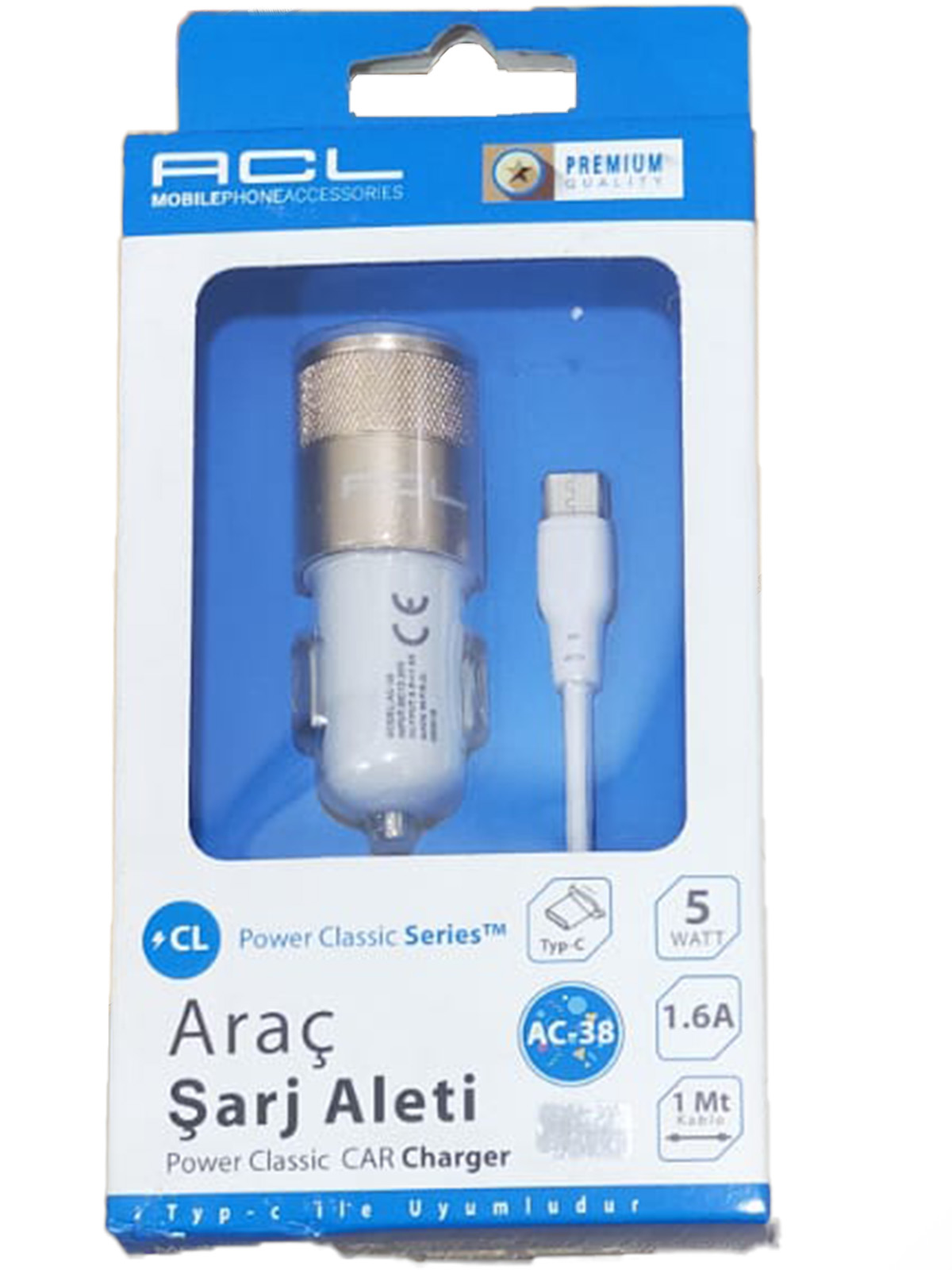 ACL AC-38 ARAÇ ŞARJ ALETİ