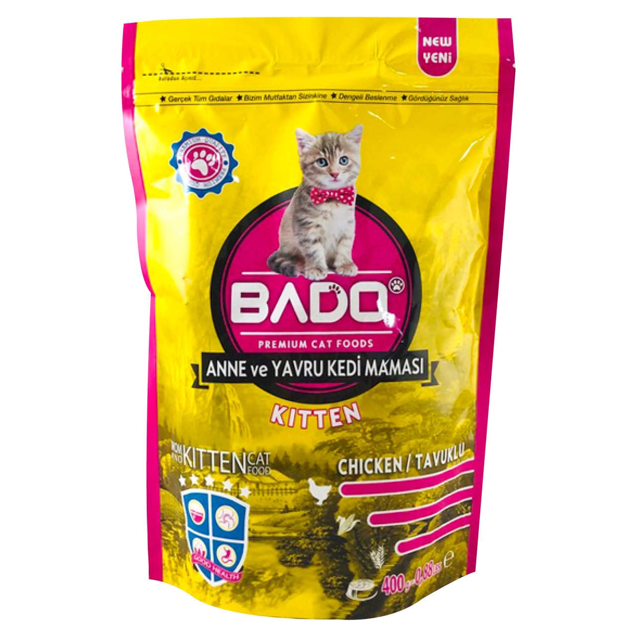 BADO TAVUKLU YAVRU KEDİ MAMA 400 G