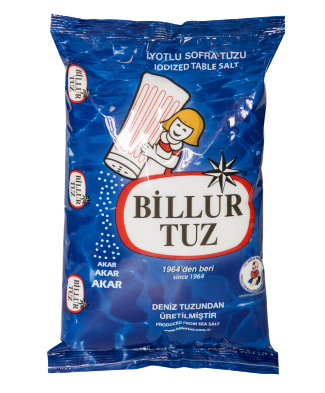 BİLLUR TUZ İYOTLU 1,5KG