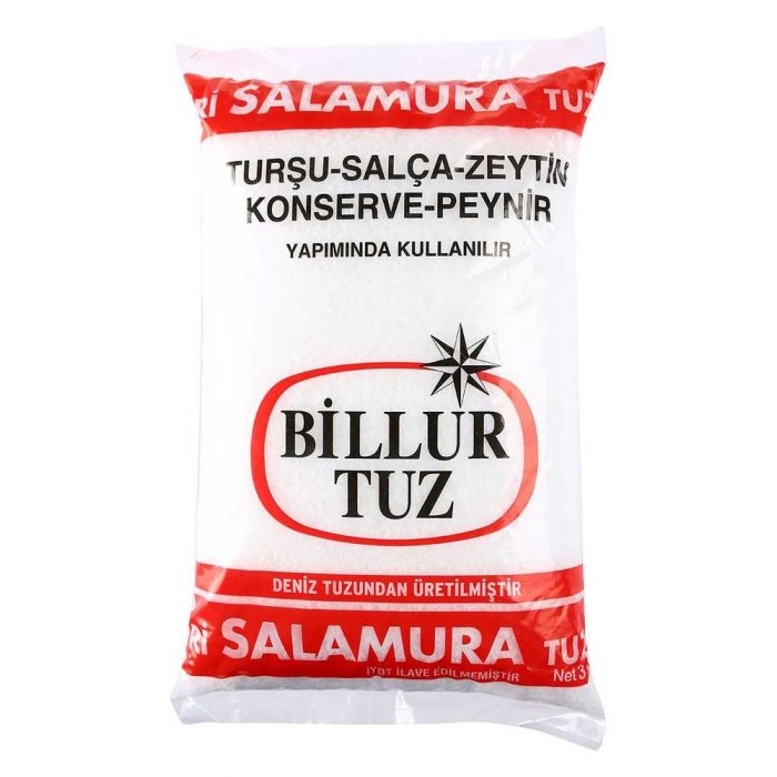 BİLLUR TUZ SALAMURA 3 KG
