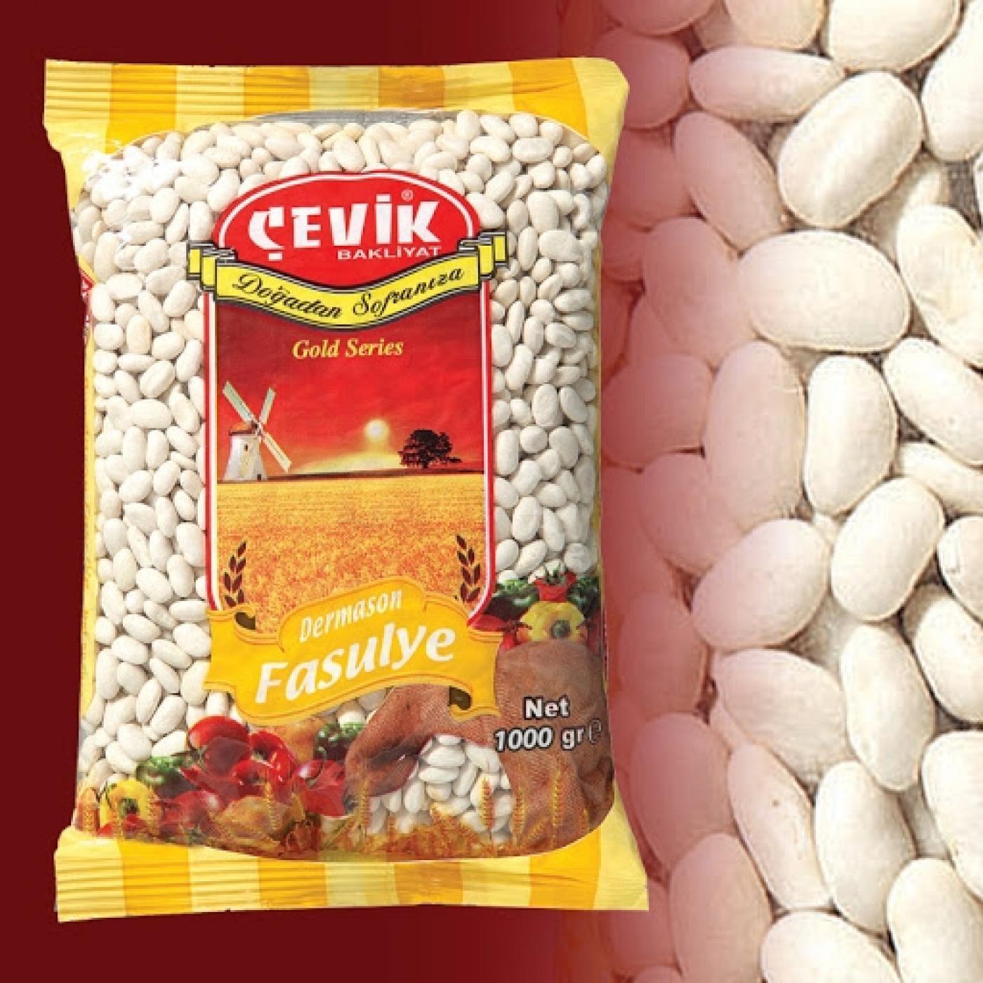 ÇEVİK DERMASON FASULYE 1 KG