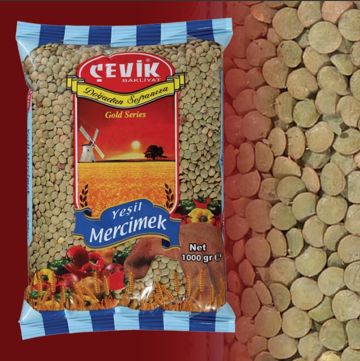 ÇEVİK YEŞİL MERCİMEK 1KG