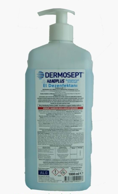 DERMOSEPT EL DEZENFEKTANI POMPALI 1L