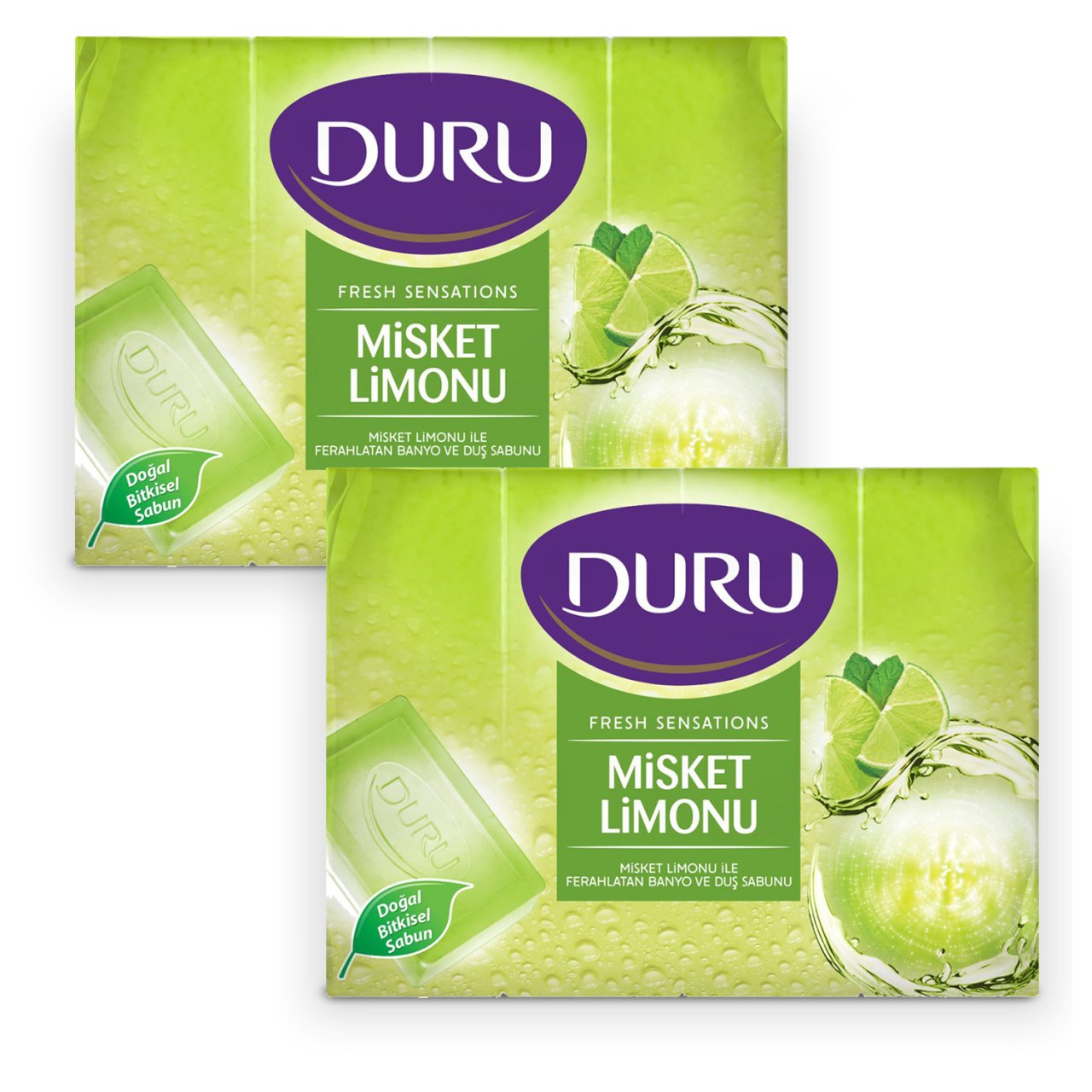 DURU FRESH SENSATİONS MİSKET LİMON 4X150g