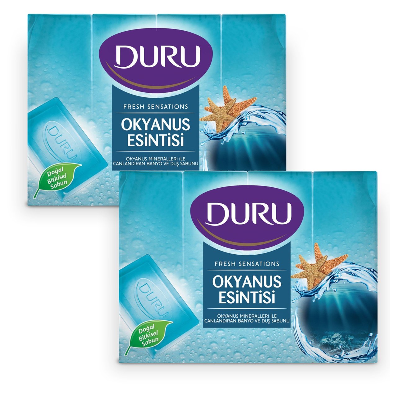 DURU FRESH SENSATİONS OKYANUS 4X150g