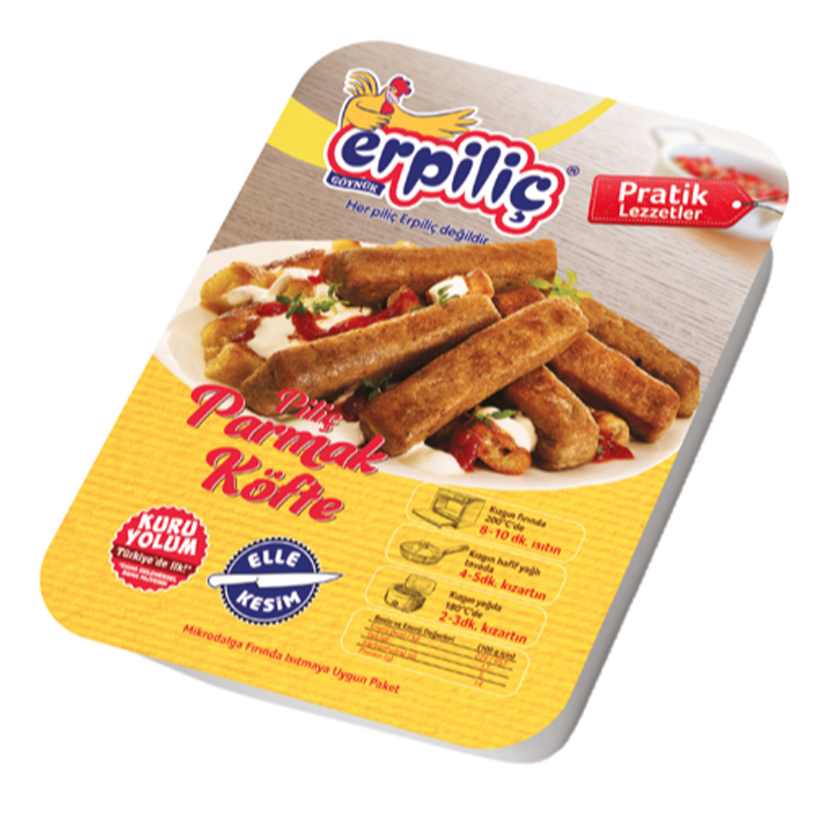 ERPİLİÇ DONMUŞ PARMAK KÖFTE 260G