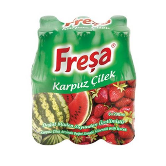 FREŞA KARPUZ-ÇİLEK MADEN SUYU 6X200 ML