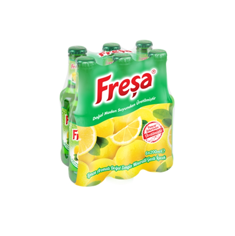 FREŞA LİMON MADEN SUYU 6X200 ML