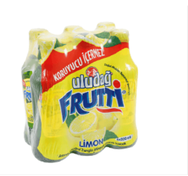 FRUTTİ LİMONLU MADEN SUYU 6X200 ML