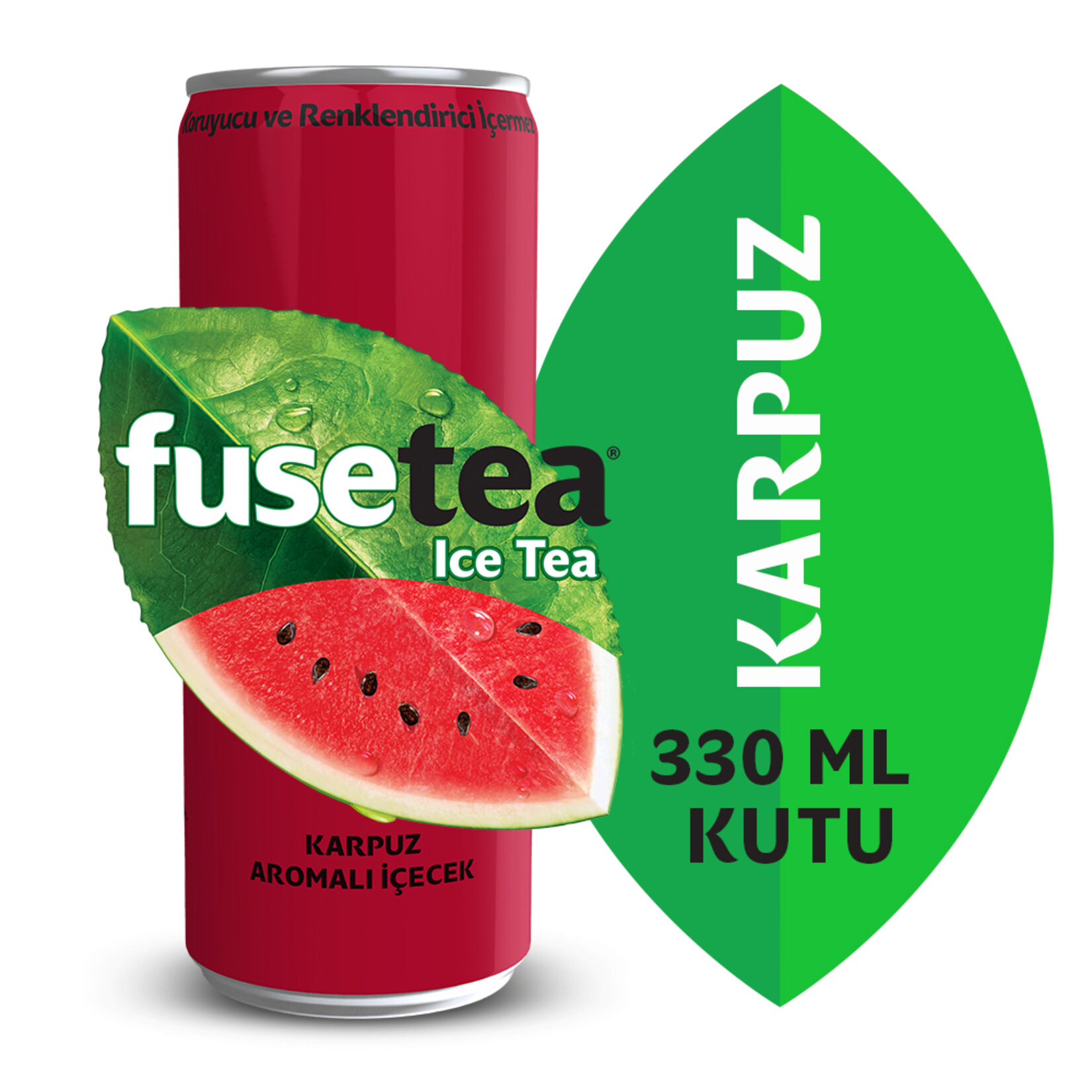 FUSE TEA KARPUZ TENEKE 330 ML