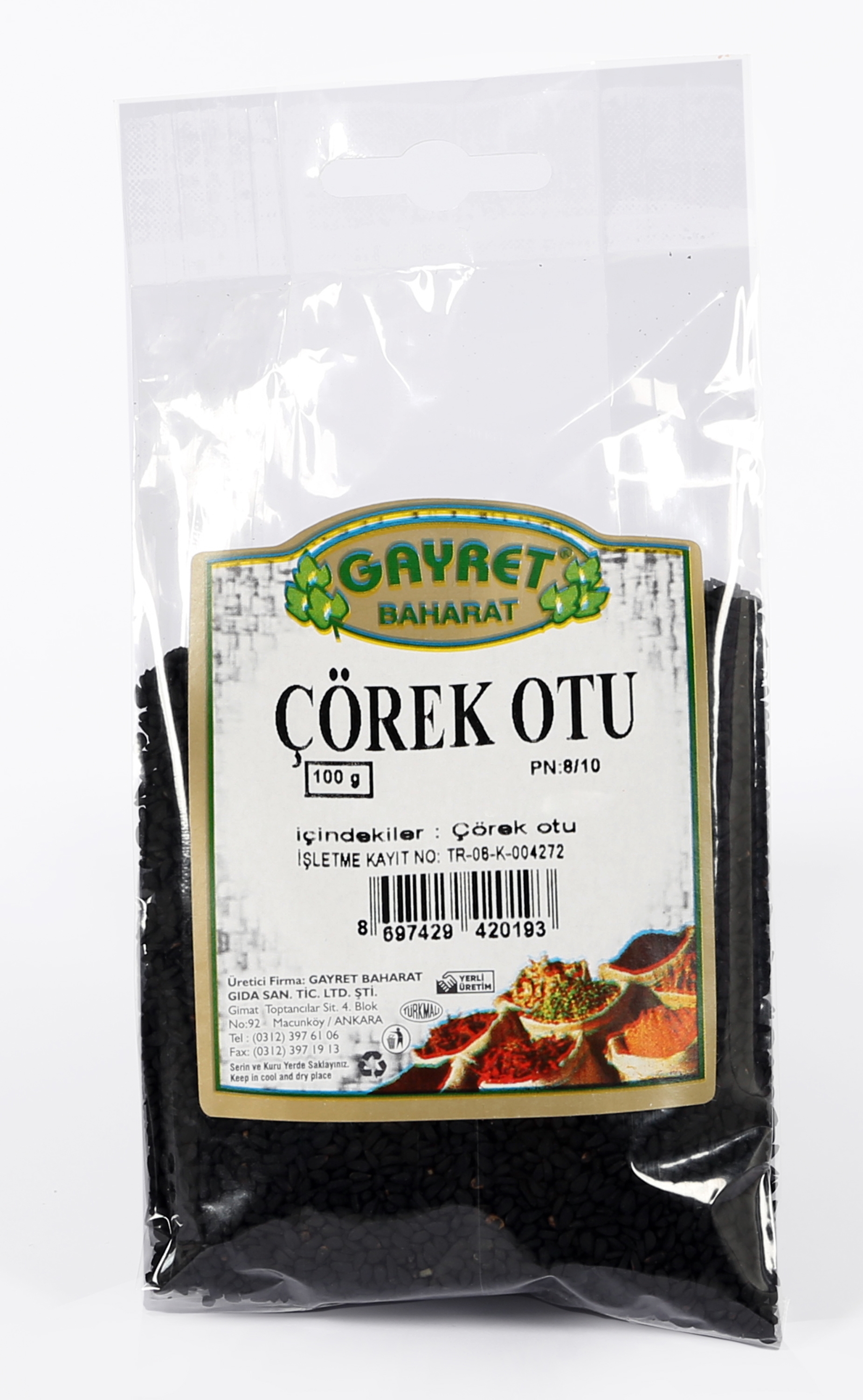 GAYRET ÇÖREK OTU 100 G