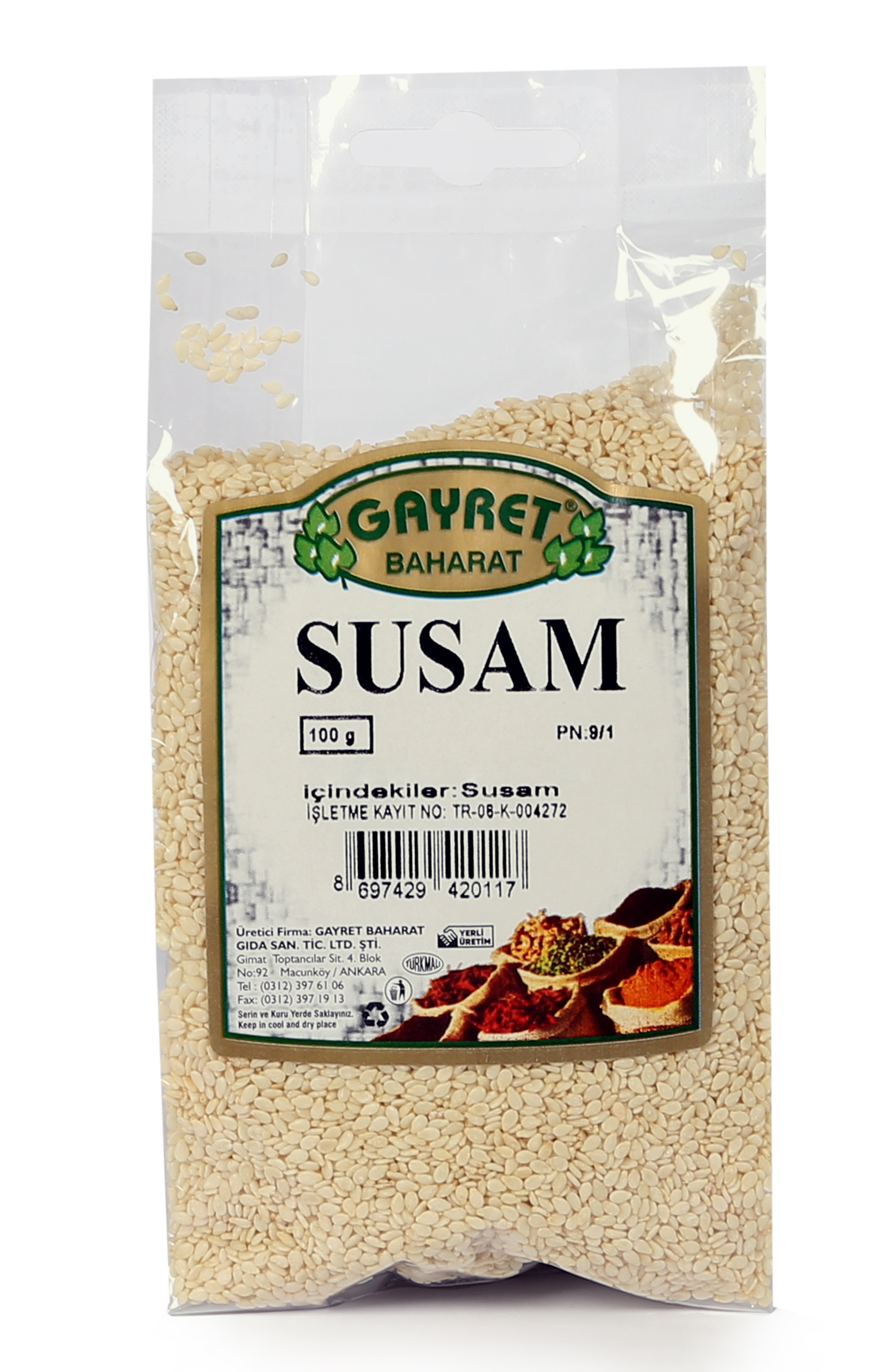 GAYRET SUSAM 100 G