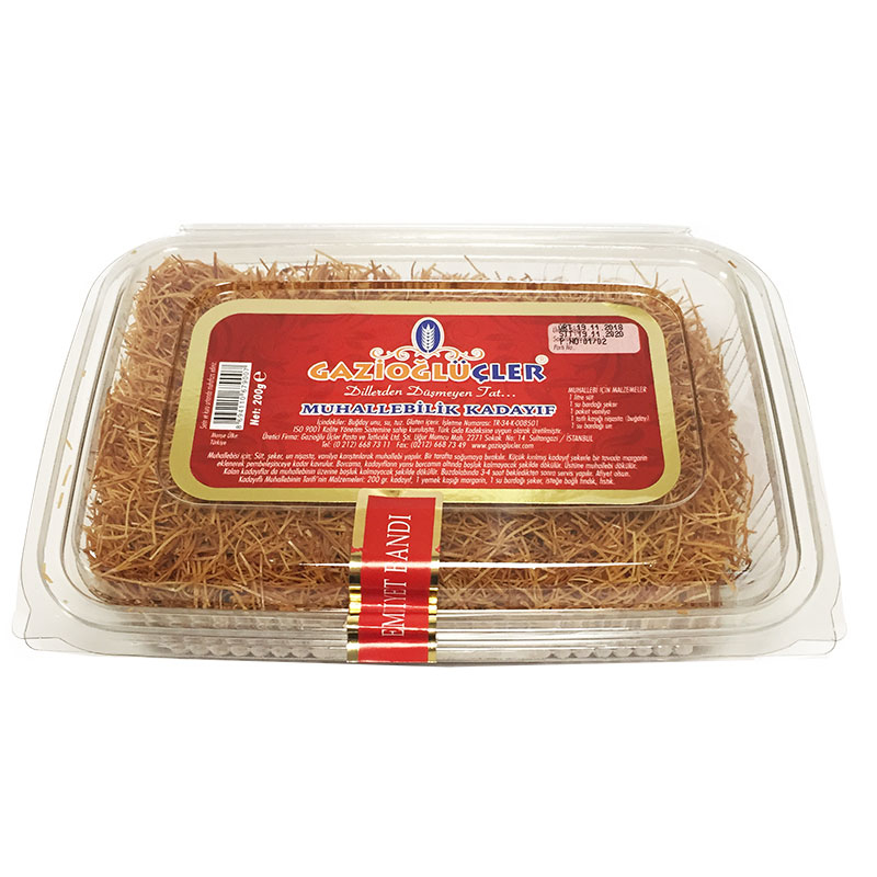 GAZİOĞLUÜÇLER MUHALLEBİLİK KADAYIF 200G