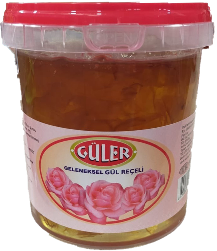 GÜLER GÜL REÇELİ KOVA 900 G