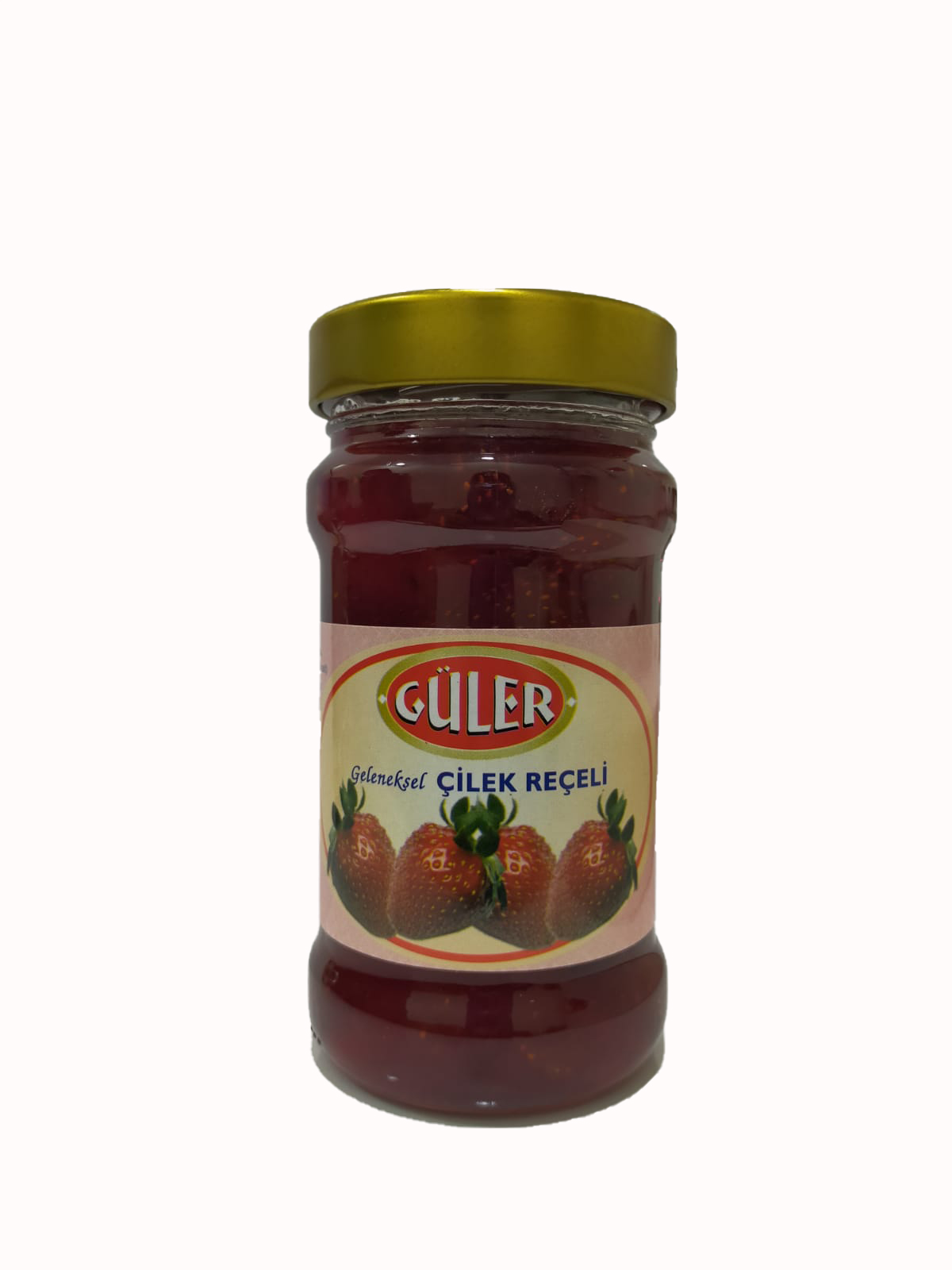 GÜLER ÇİLEK REÇELİ KAVANOZ 400 G