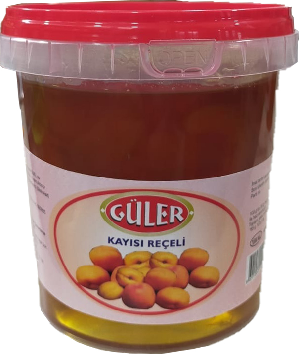 GÜLER KAYISI REÇELİ KOVA 900 G