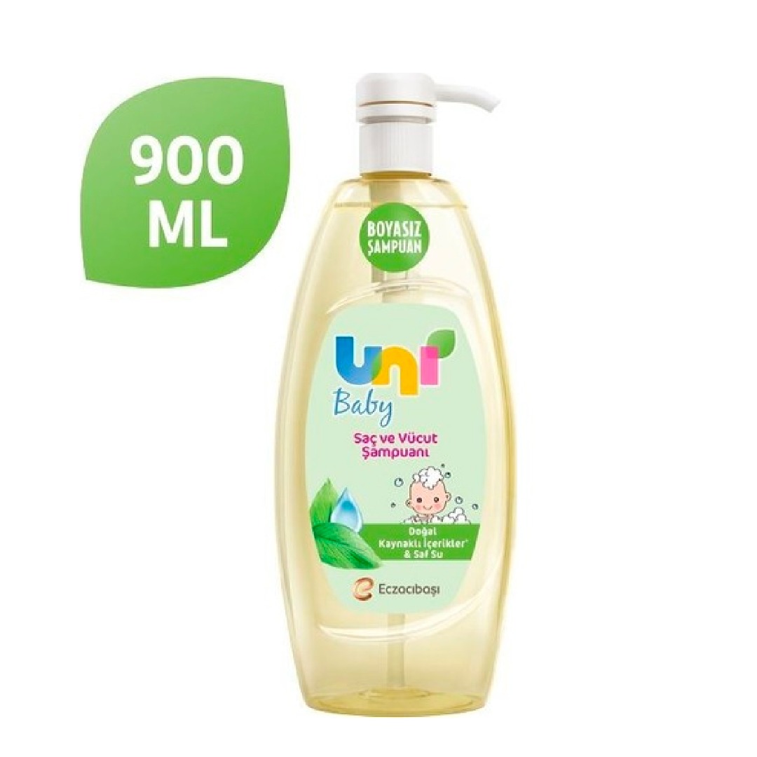 UNİ BABY ŞAMPUAN POMPALI 900 ml