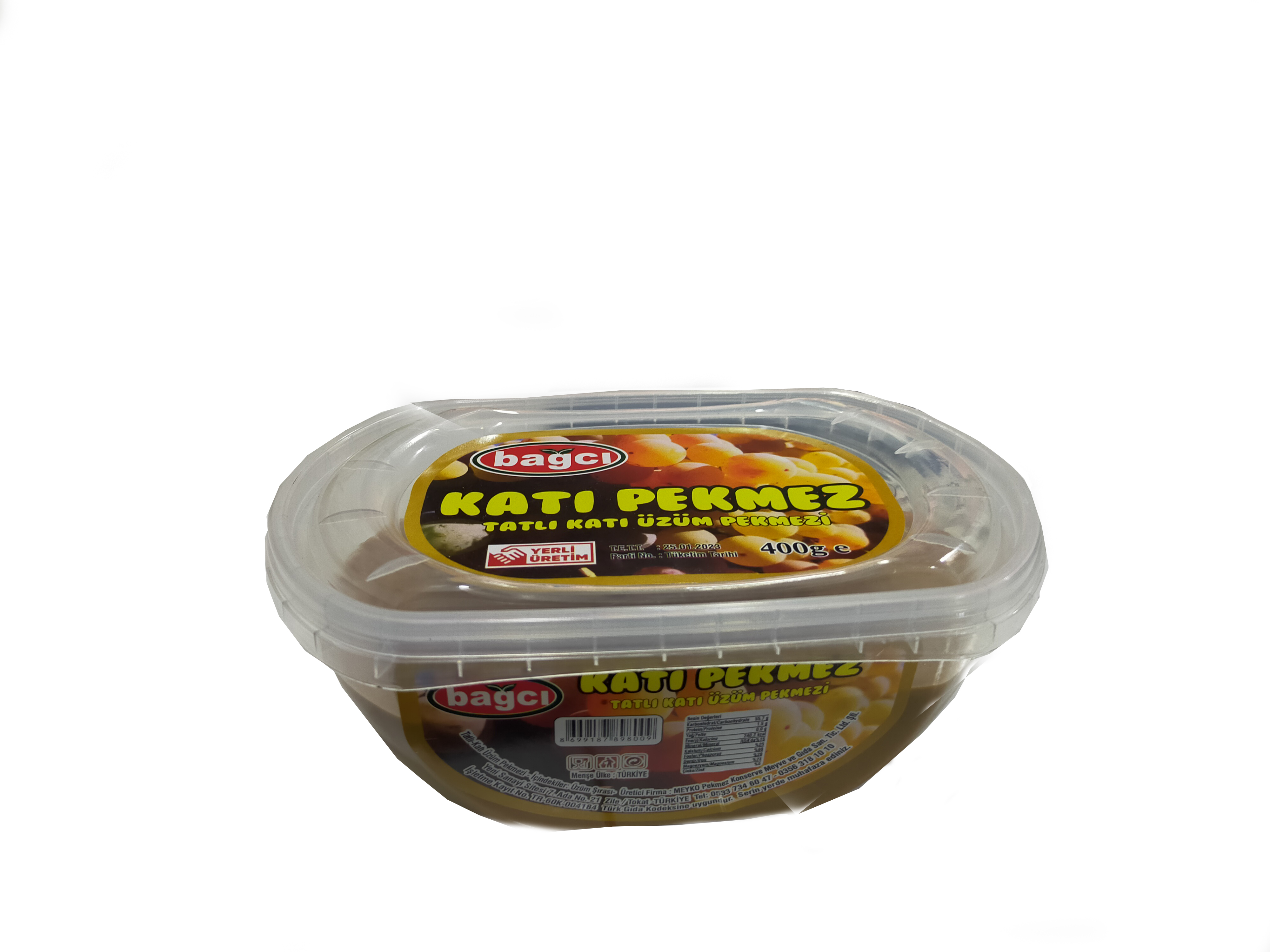 BAĞCI KASE KATI ÜZÜM PEKMEZİ BULAMA 800 G