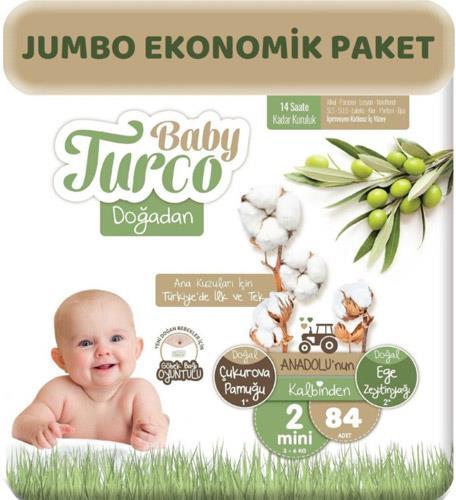 DOĞADAN BEBEK BEZİ 2 BEDEN MİNİ 84 Lİ