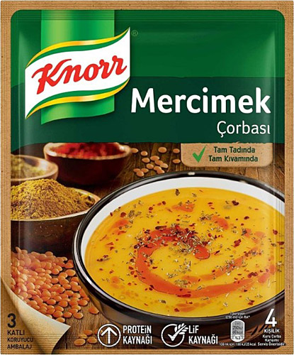 KNORR MERÇİMEK ÇORBASI 76 G