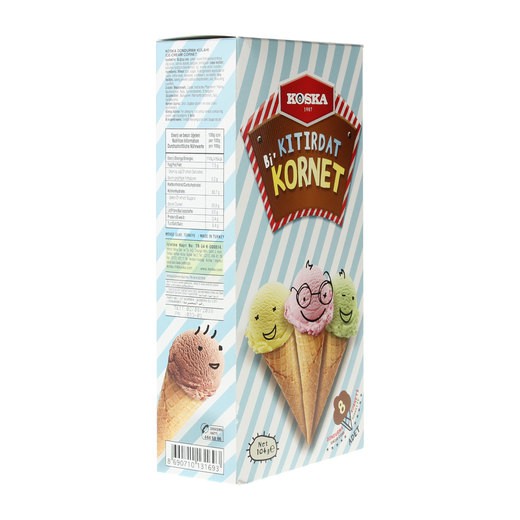 KOSKA DONDURMA KORNETİ 104 GR