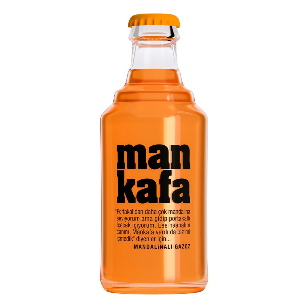 MANKAFA ŞİŞE MANDALİNA 6X250 ML