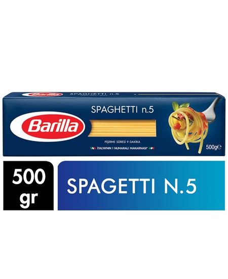BARİLLA SPAGHETTI N.5 MAKARNA 500 G