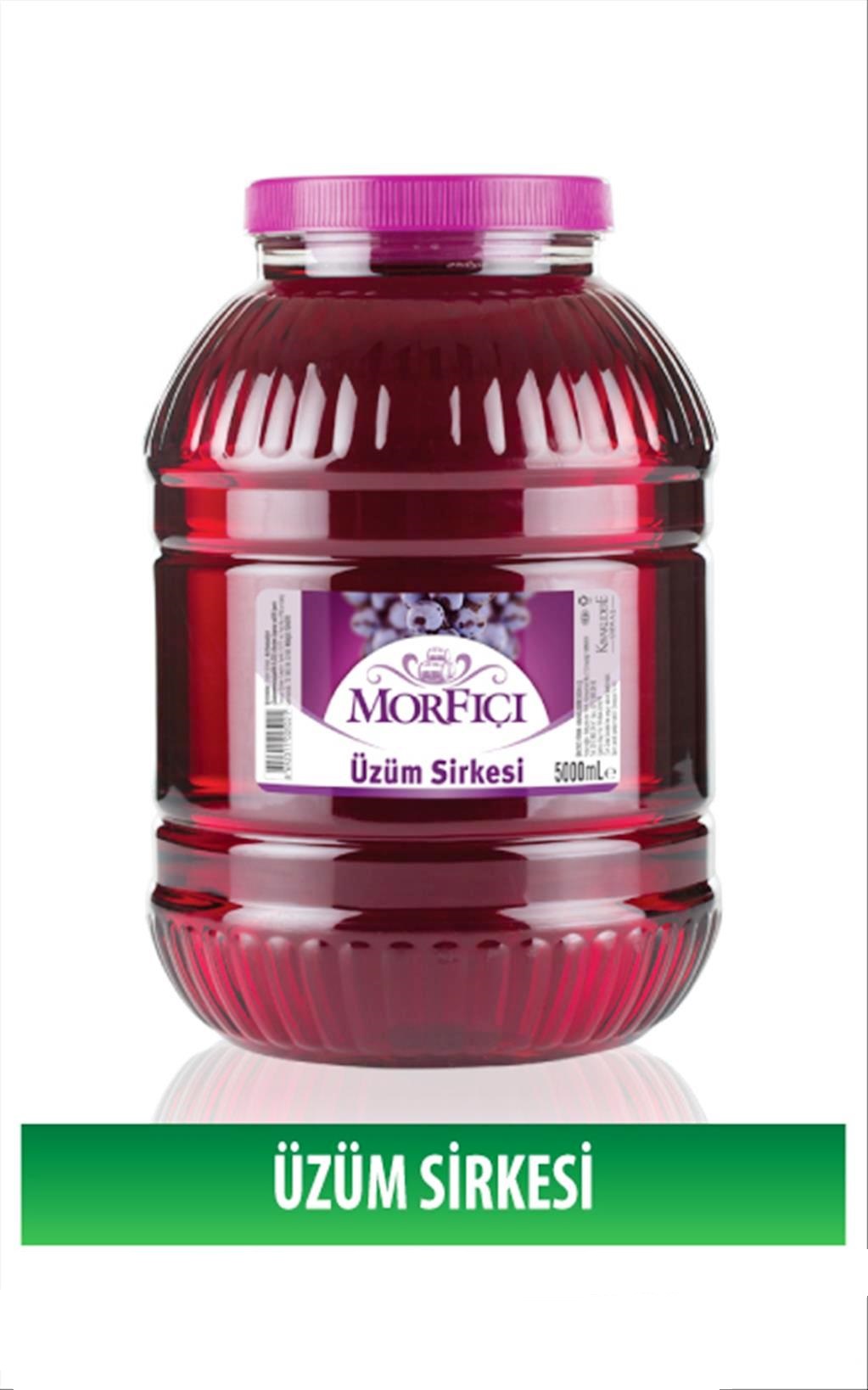 MORFIÇI ÜZÜM SİRKESİ PET 5 LT
