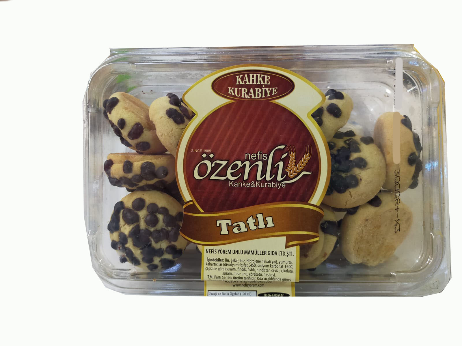 ÖZENLİ DAMLA ÇİKOLTALI UN KURABİYESİ 300 G