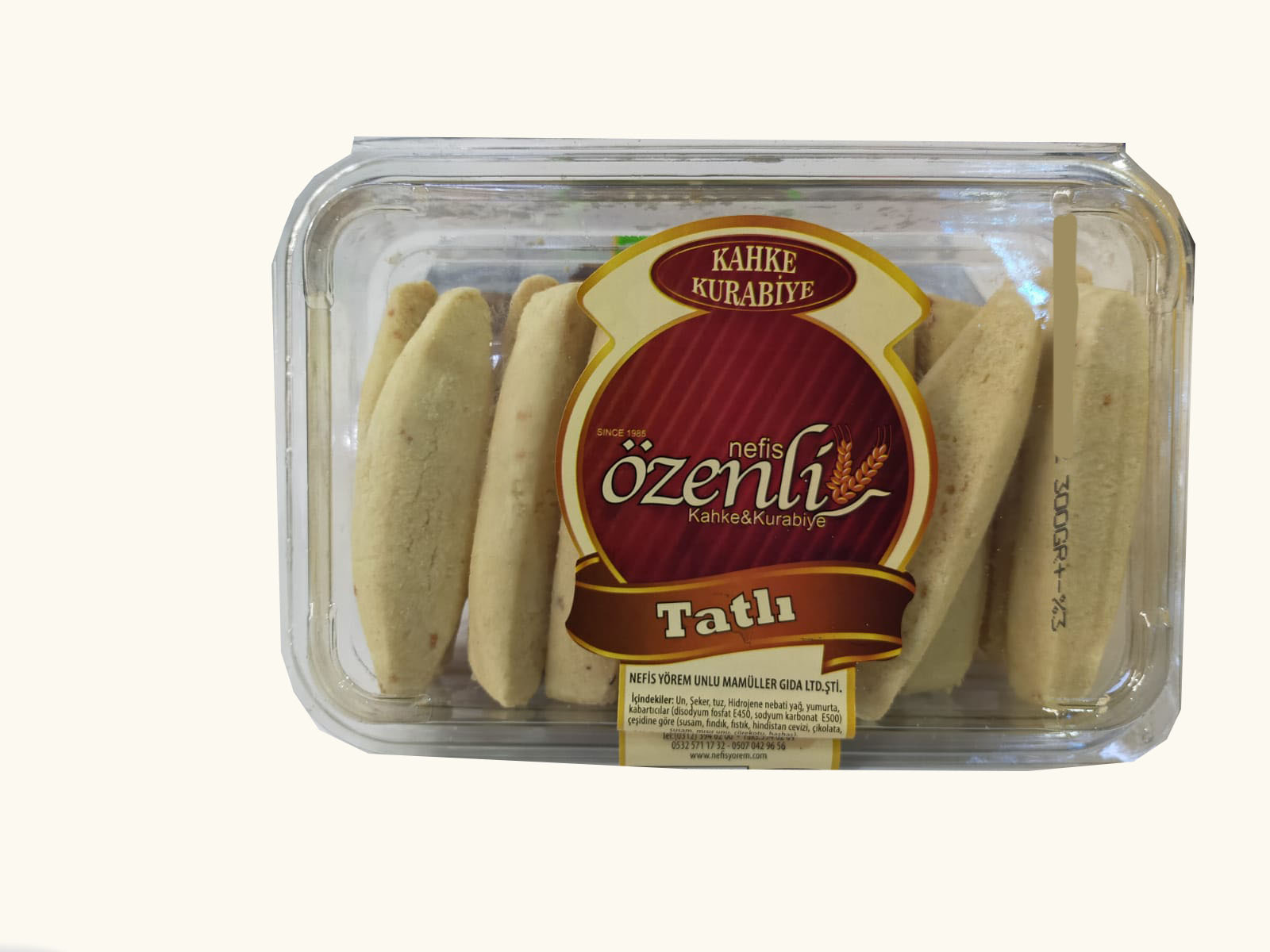 ÖZENLİ PARMAK UN KURABİYESİ 300 G