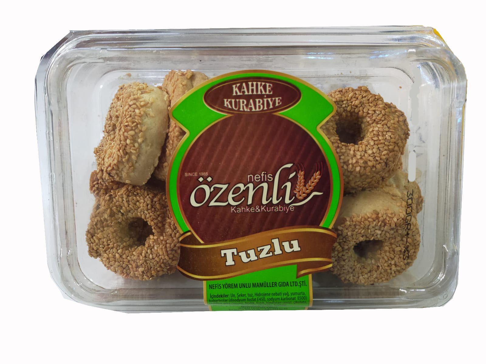 ÖZENLİ KANDİL SİMİDİ SUSAMLU TUZLU KURABİYE 300 G