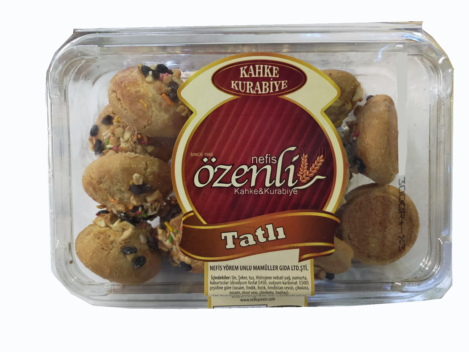 ÖZENLİ FİLE FISTIKLI TATLI KURABİYE 300 G