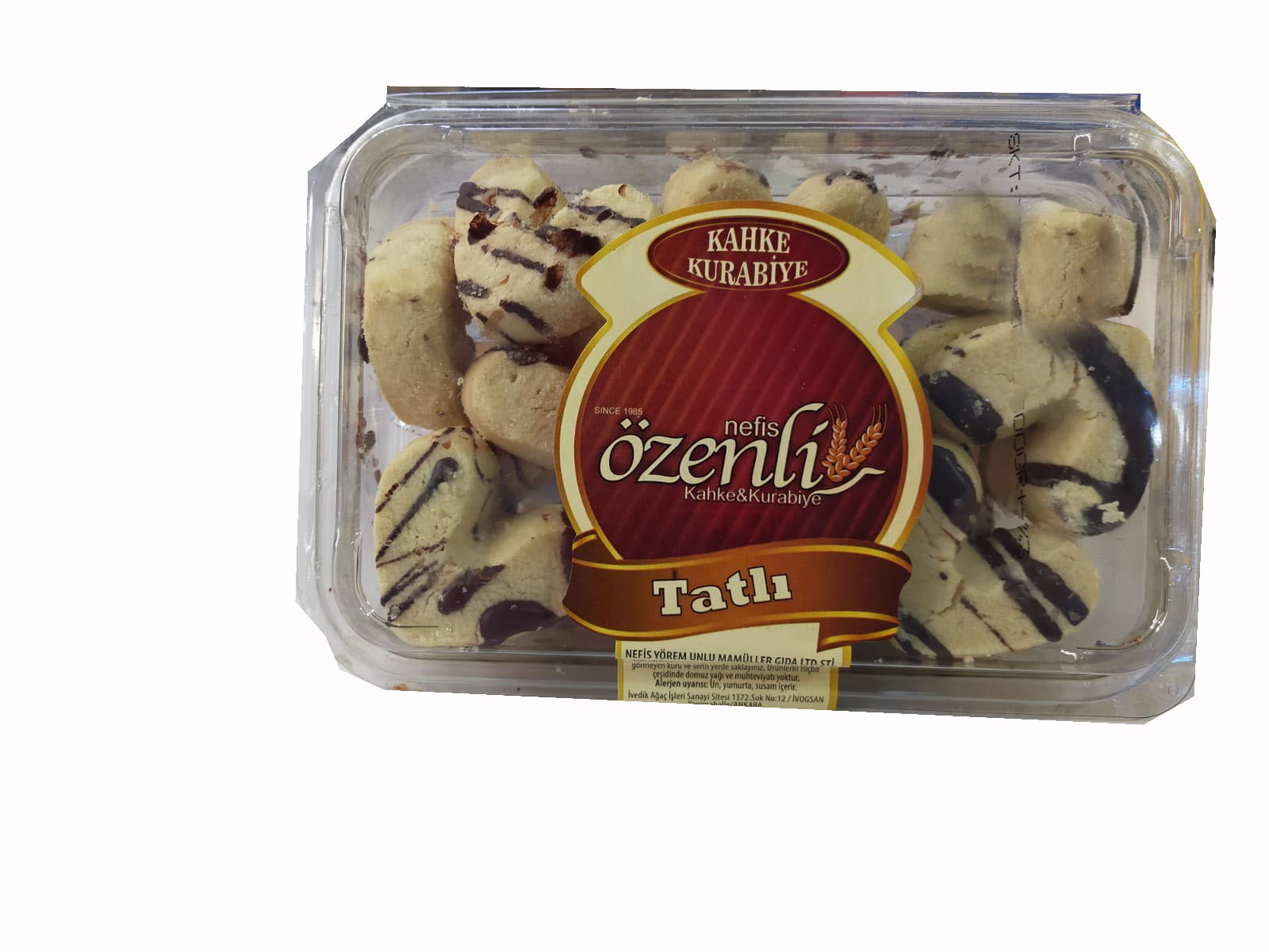 ÖZENLİ ÇİKOLATALI KALPLİ UN KURABİYESİ 300 G