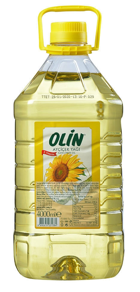 OLİN AYÇİÇEKYAĞI PET 4L