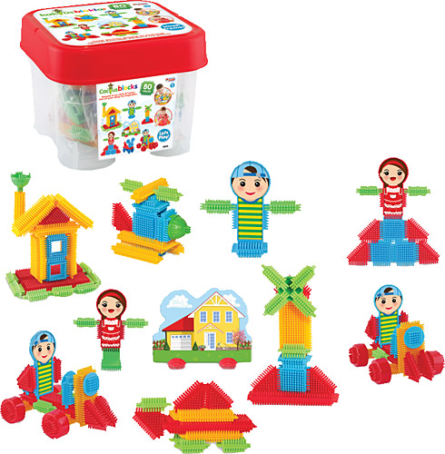 KAKTÜS BLOKLAR 80 PARÇA 03316