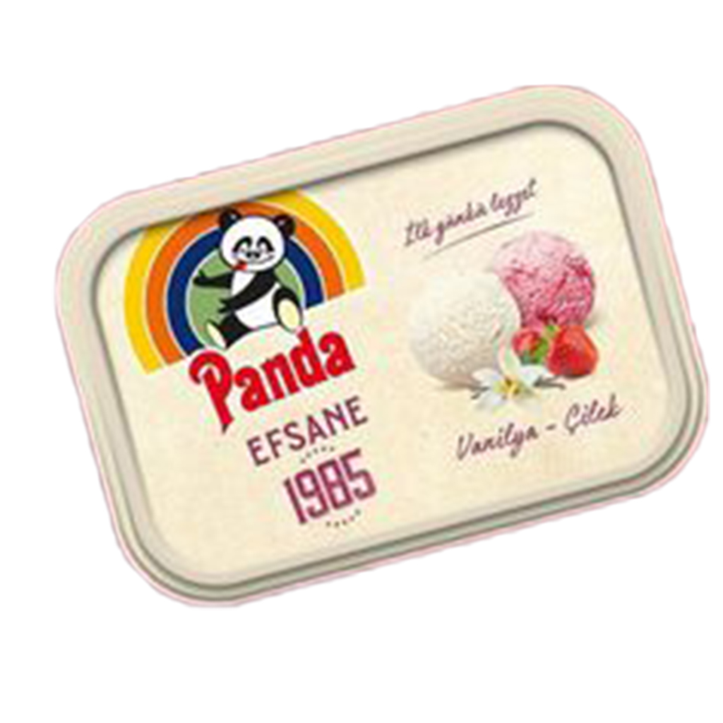 PANDA EFSANE 1985 VANİLYA-ÇİLEK 750 ML