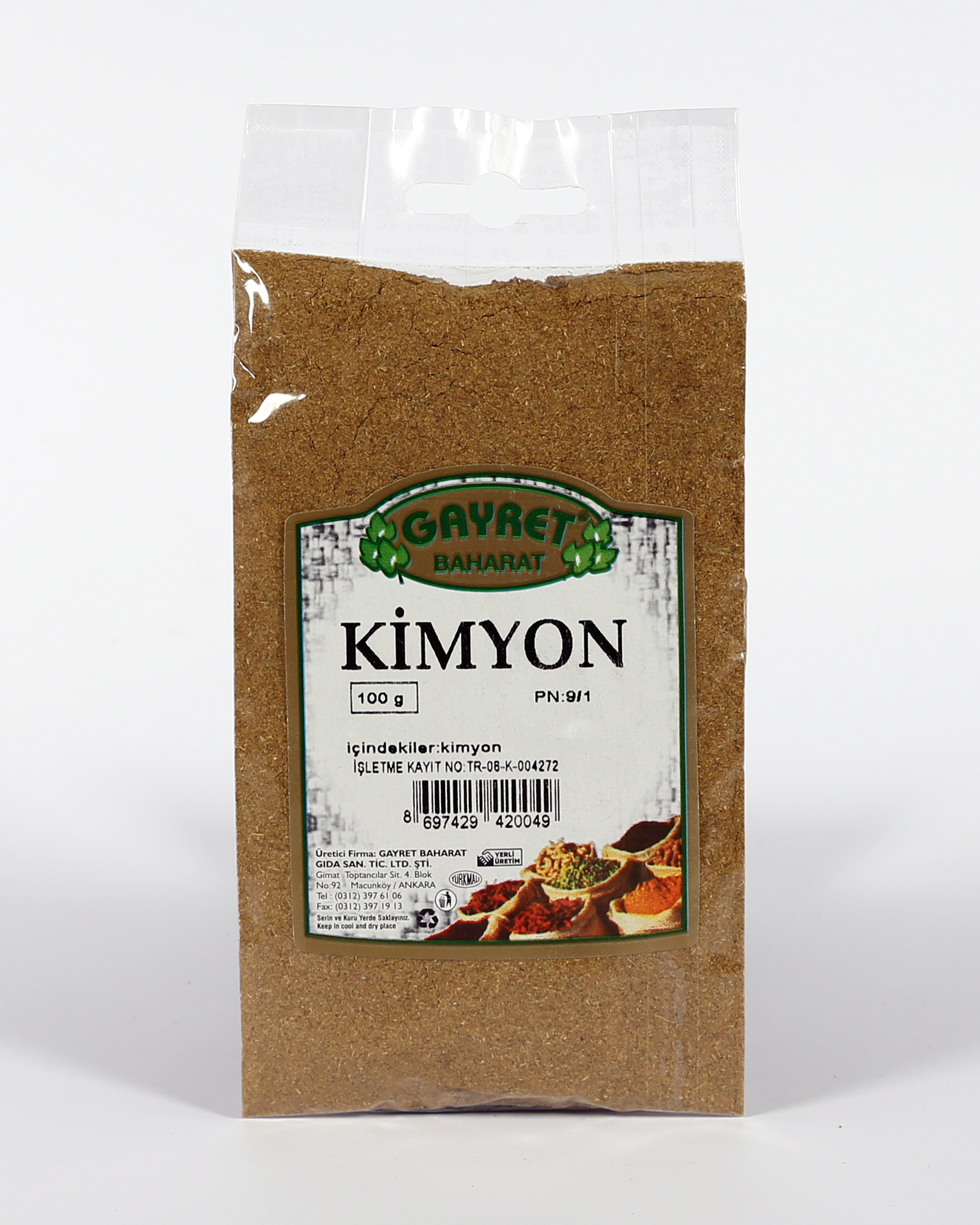 GAYRET KİMYON 100 G
