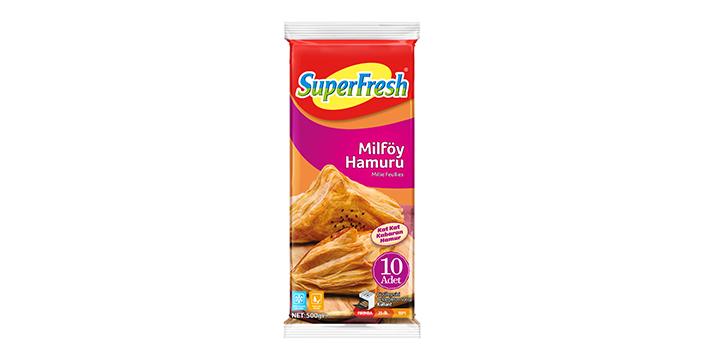 SÜPERFRESH MİLFÖY 500 G 10 LU
