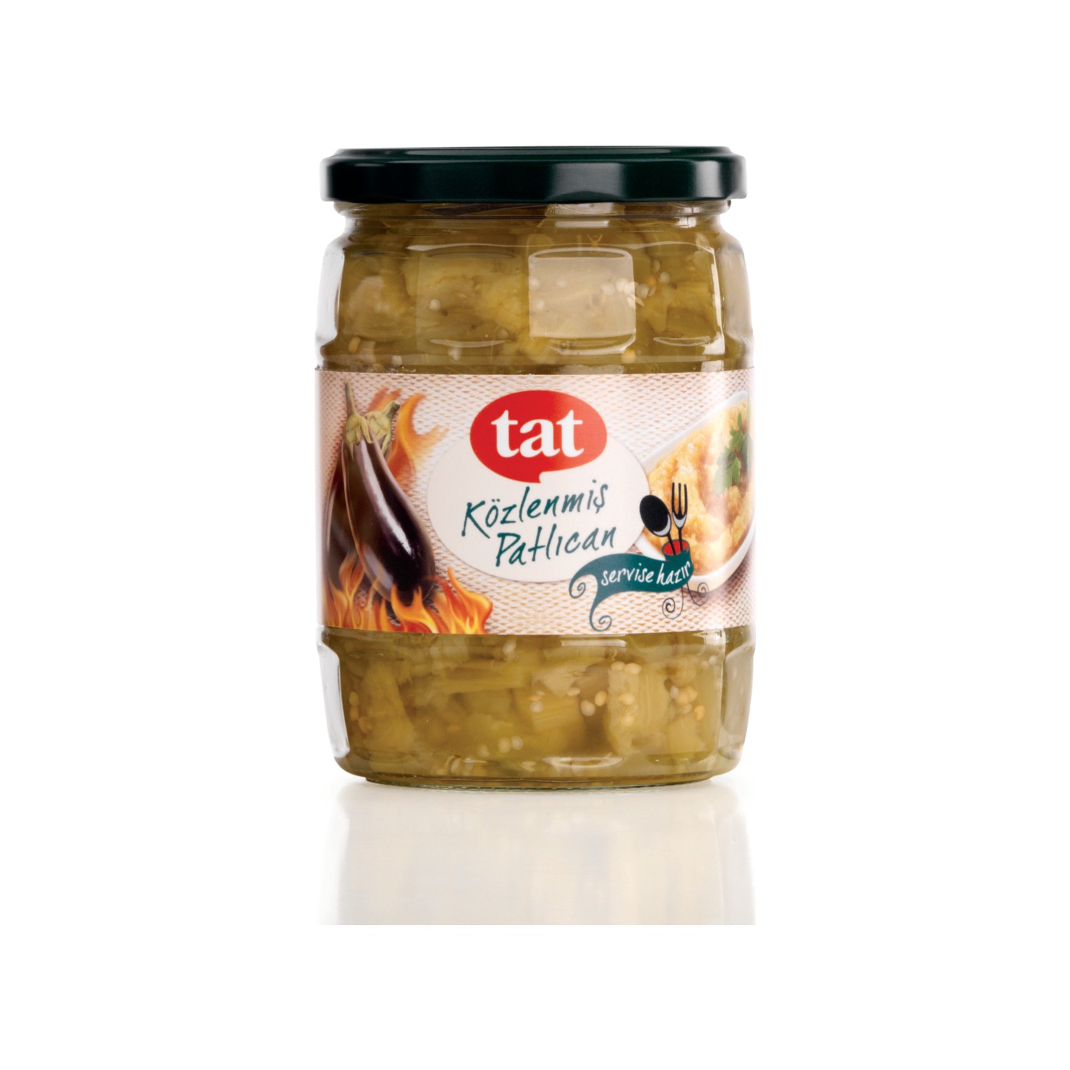 TAT KÖZLENMİŞ PATLICAN 580 ML