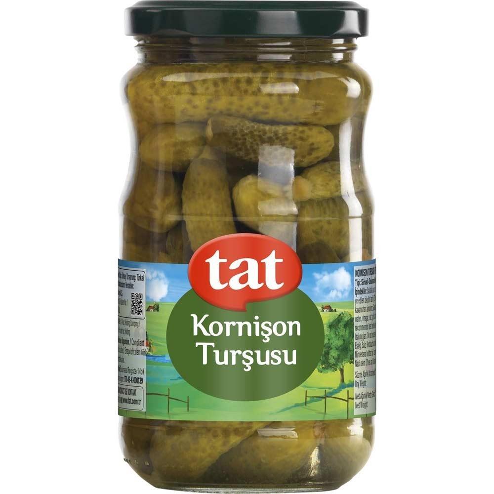 TAT KORNİŞON CAM TURŞU 680 G