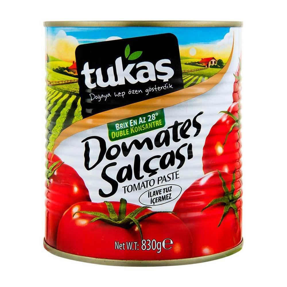 TUKAŞ DOMATES SALÇASI TENEKE 830G