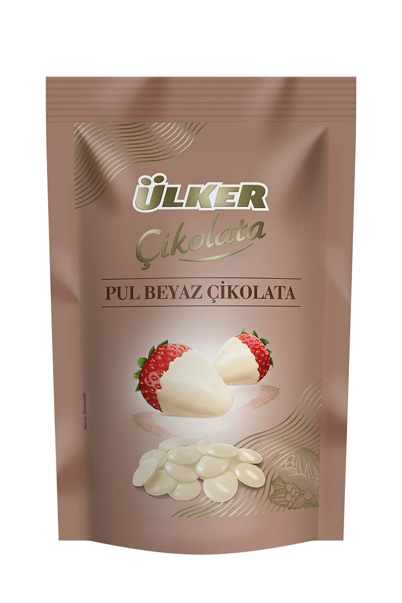 ÜLKER PUL BEYAZ ÇİKOLATA 120gr