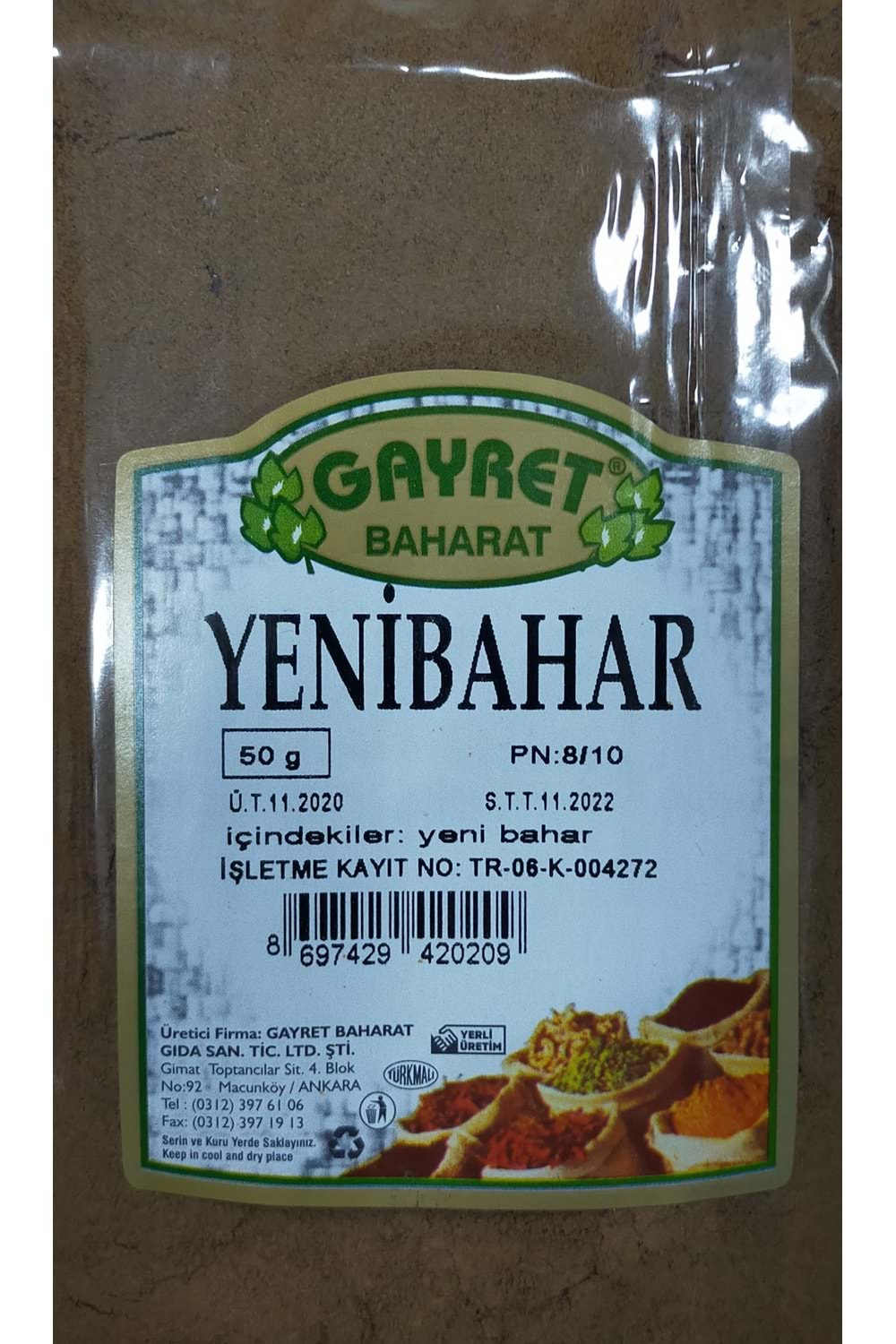 GAYRET YENİ BAHAR 50 G