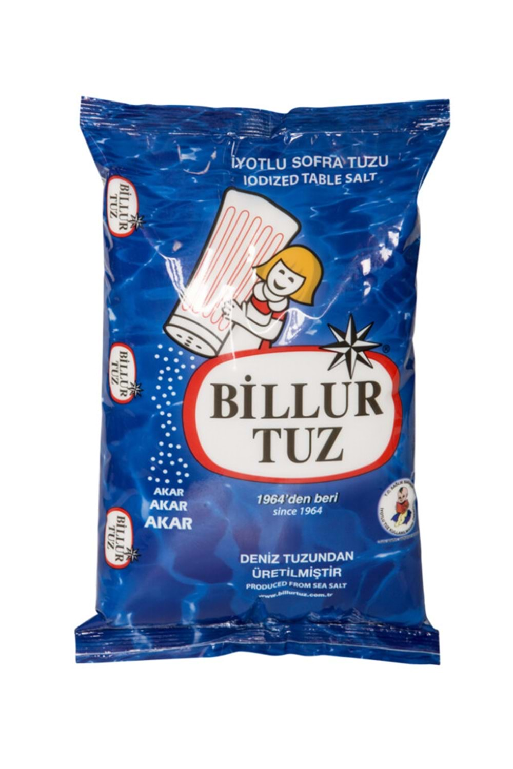 BİLLUR TUZ İYOTLU 1,5KG