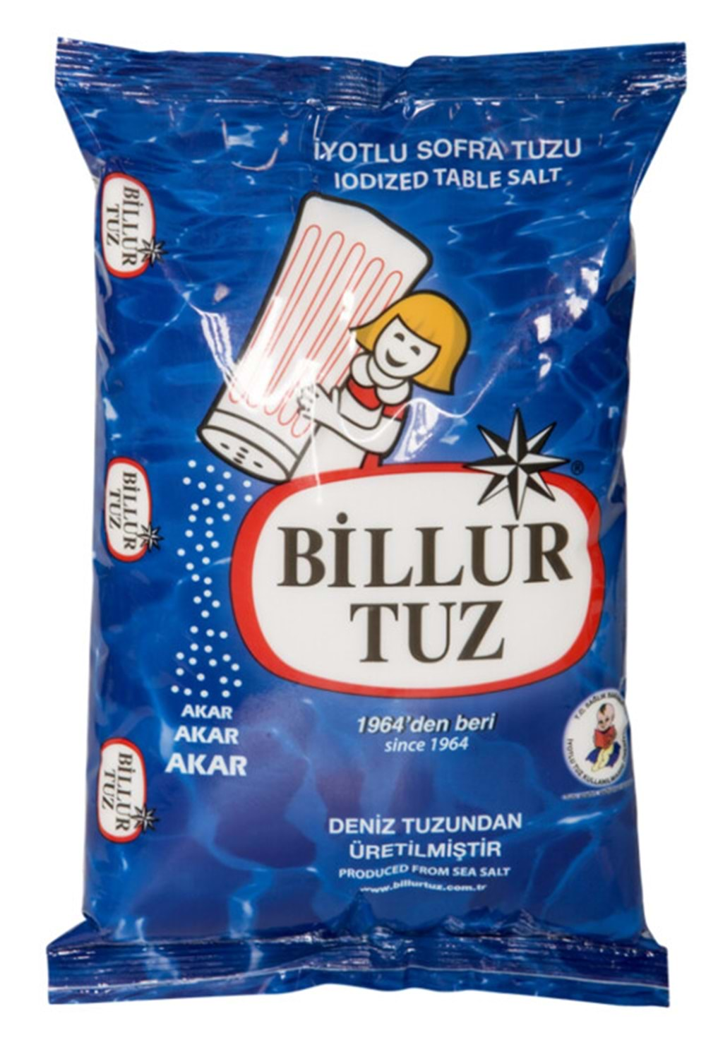 BİLLUR İYOTLU TUZ 3KG