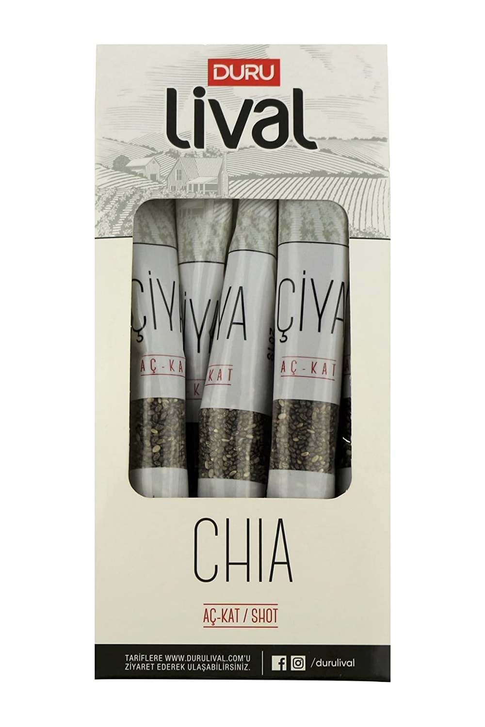 DURU LİVAL CHIA 80G