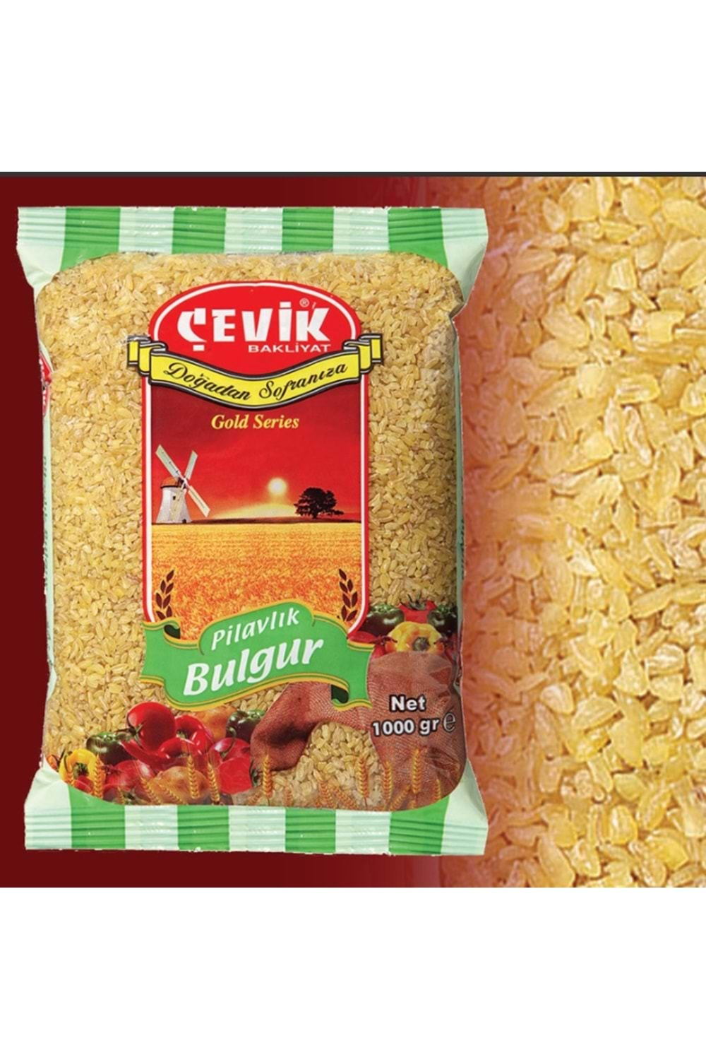 ÇEVİK PİLAVLIK BULGUR 1KG