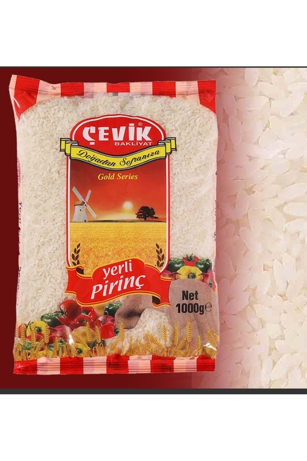 ÇEVİK YERLİ PİRİNÇ 1KG